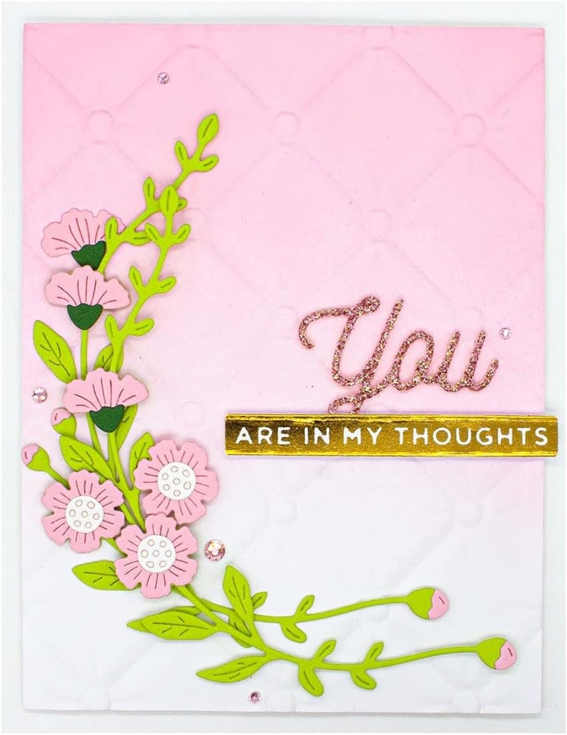 Spellbinders 3D Embossing Folder 5.5"X8.5" - Tufted - Image 5